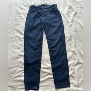 J Brand Cleo mid-rise crop jean trousers